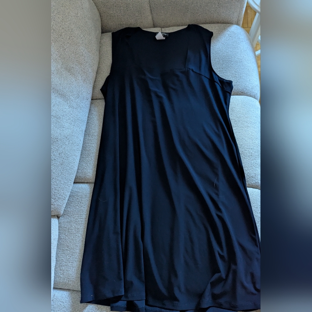 Formal navy dress (plus size)